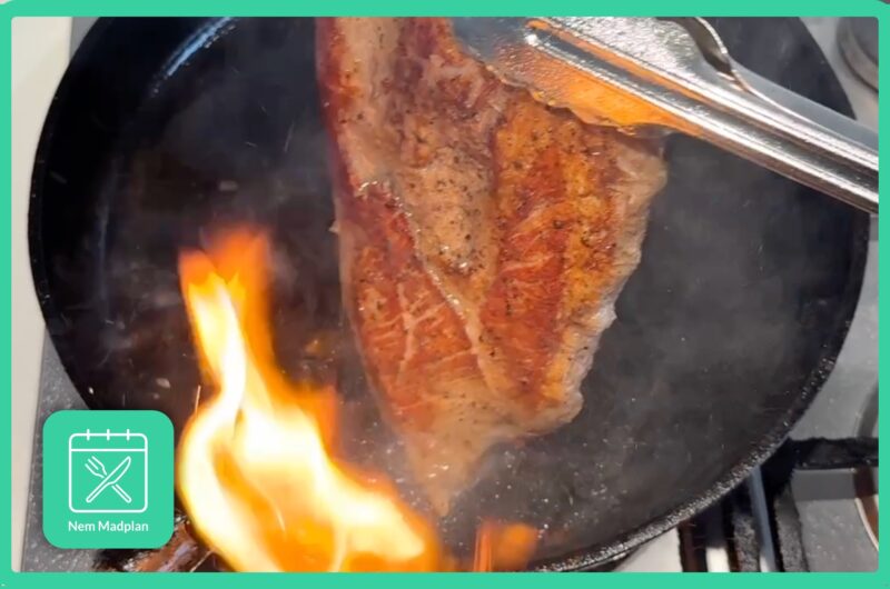 Iberico Pluma sous video 56 grader i 3 timer steges på panden