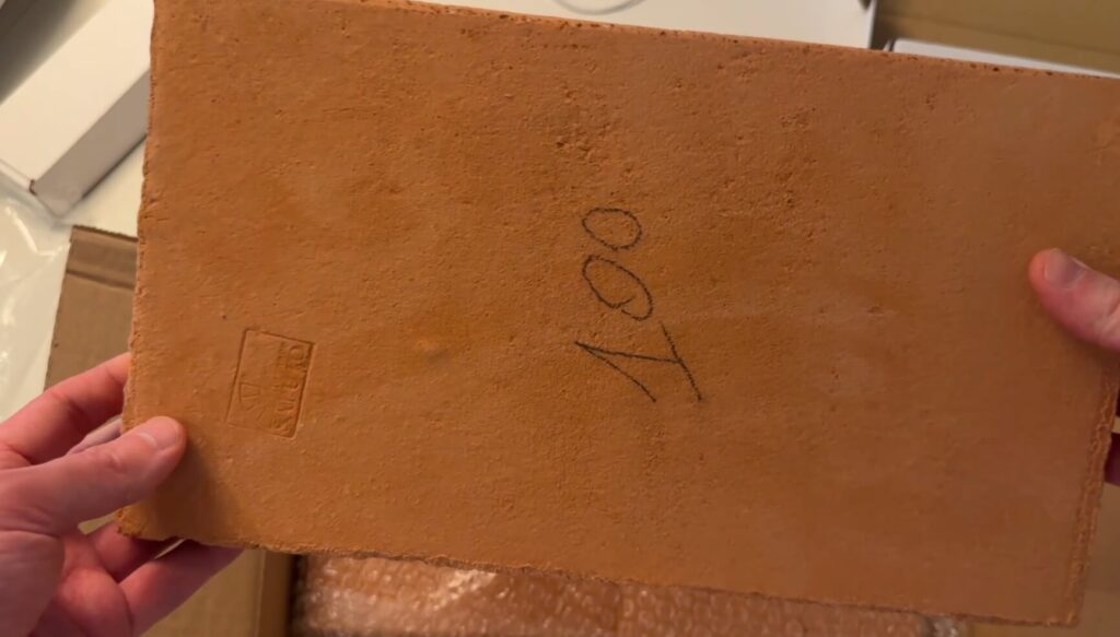 Ægte biscotto sten til Macte Voyager Twin Advanced pizzaovn brugt til bagning af napolitansk pizza ved 500 grader