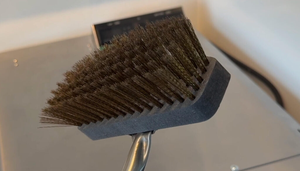 Ovnbørste til rengøring af biscotto sten og fjernelse af brændt mel i pizzaovn